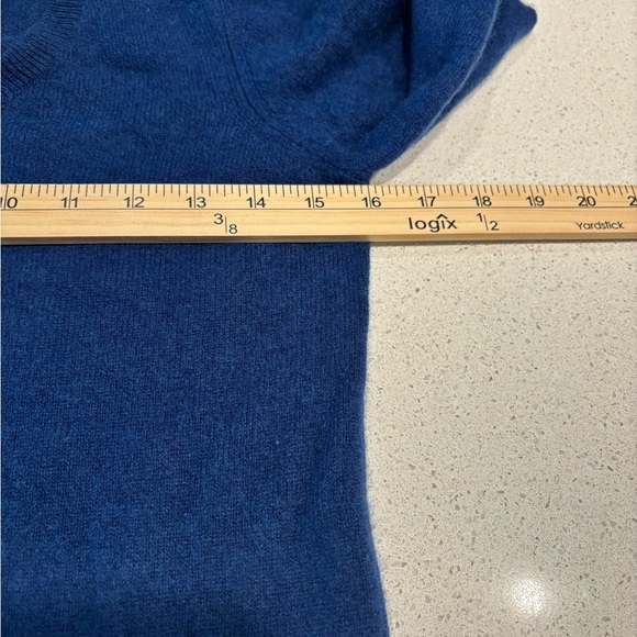 Tweeds 100% Cashmere Sweater, Navy, Size M - Picture 5 of 6